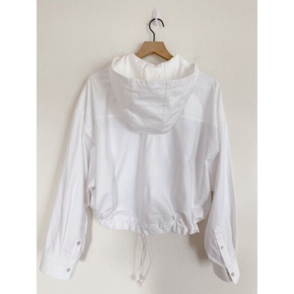 Alexander Wang Henley Shirt Jacket Detached hoodie - Picture 9 of 14